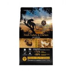 Ambrosia Grain Free Cat and Kitten Fresh Turkey & Chicken 1,5kg