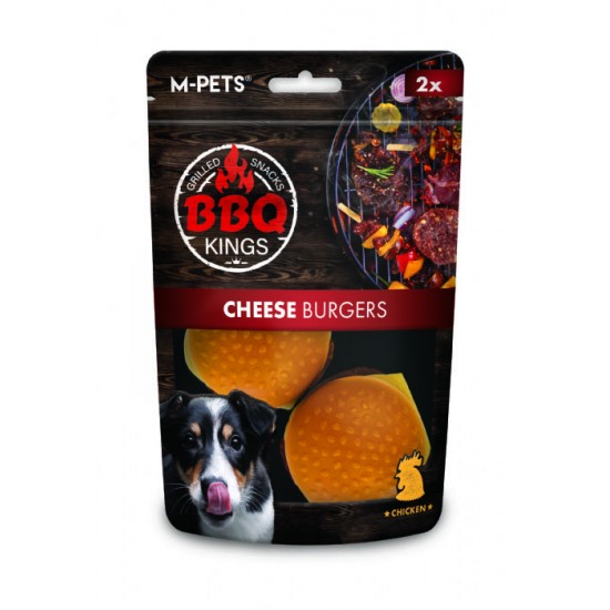 M-PETS BBQ Cheese Burgers 130gr