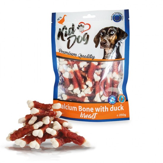 KidDog Calcium Bone Duck Breast 250gr