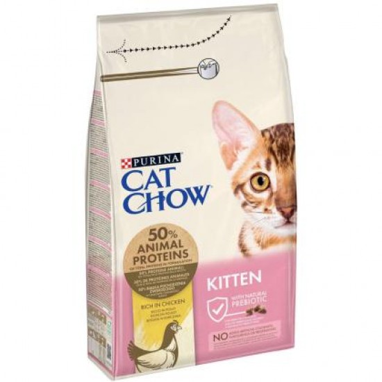 Tonus Cat Chow Kitten Κοτόπουλο 1,5kg