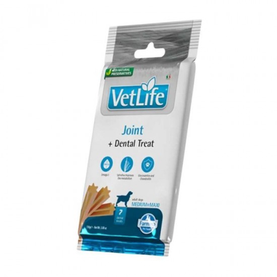 Dental Treat Vet Life Dog Joint Adult Medium and Maxi 110gr 7 Sticks