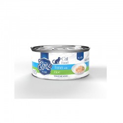Υγρή Τροφή Γάτας Egeo Cat Adult Τόνος με Αλόη σε Ζελέ 85gr