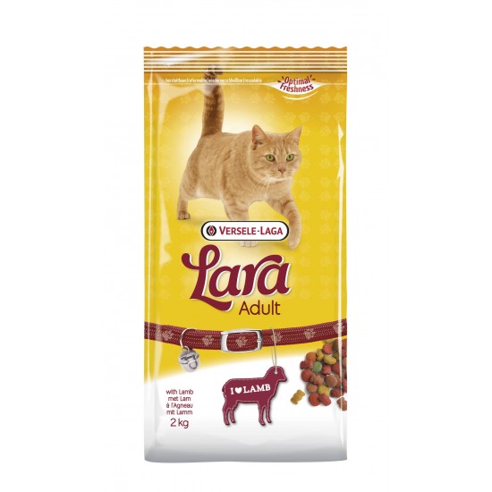 ΤΡΟΦΗ ΓΑΤΑΣ LARA ADULT ΑΡΝΙ 2KG