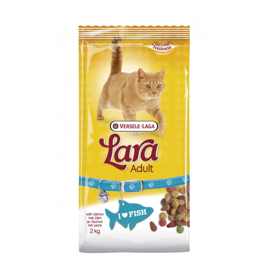 ΤΡΟΦΗ ΓΑΤΑΣ LARA ADULT ΣΟΛΟΜΟΣ 2KG