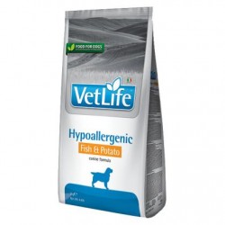Vet Life Hypoallergenic Fish & Potato Canine 12kg
